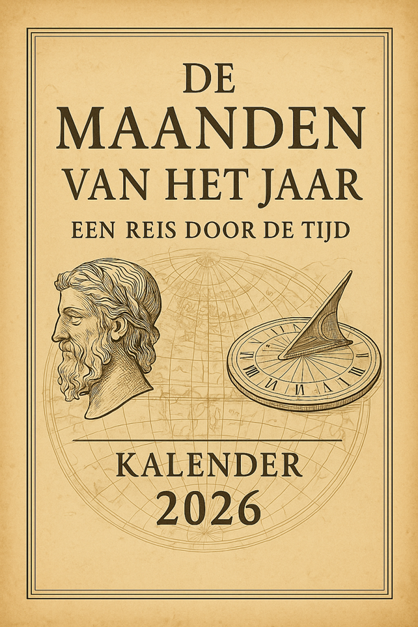 Jaarkalender 2026 Reis door de tijd