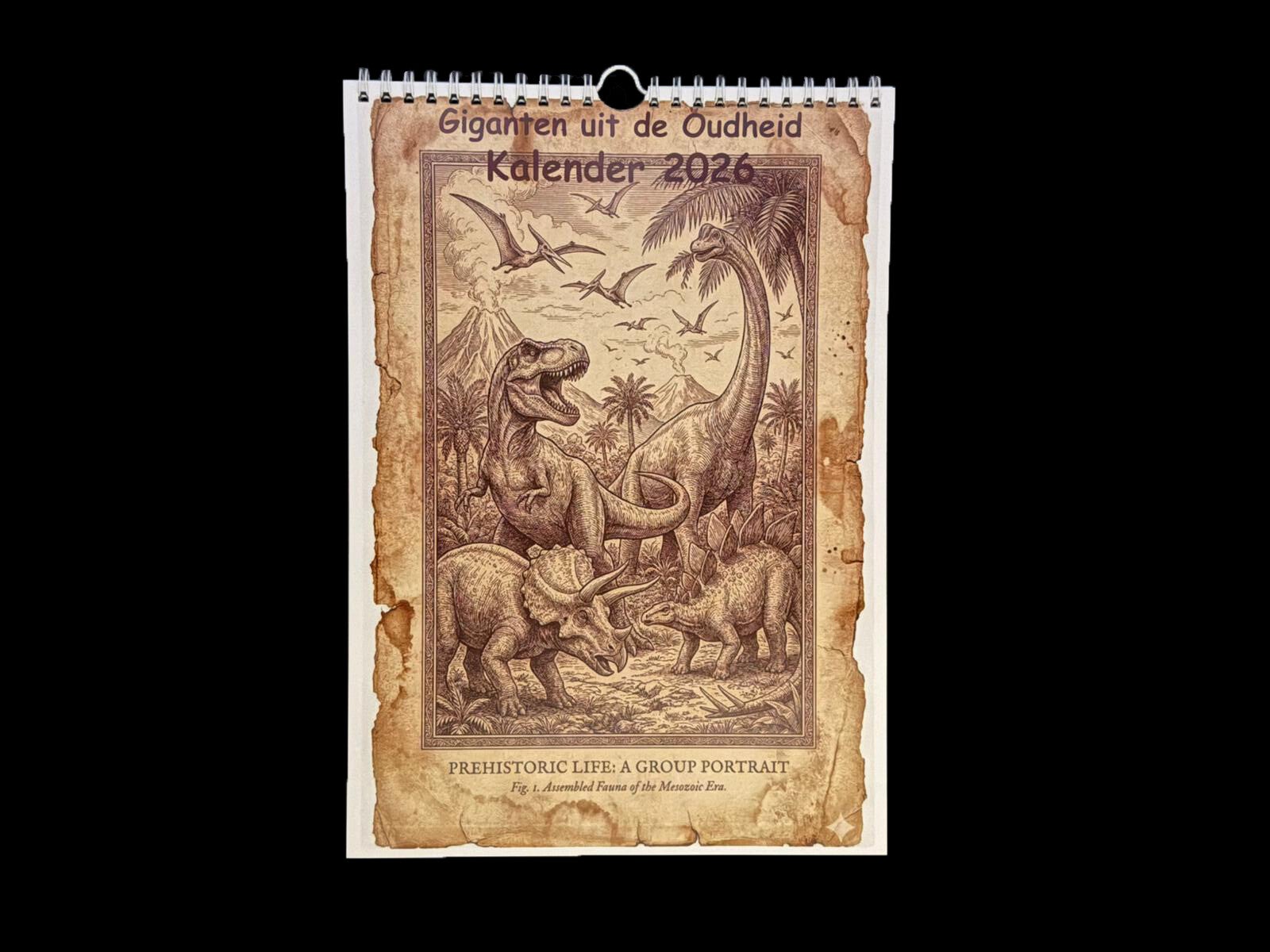 Jaarkalender Giganten uit de Oudheid