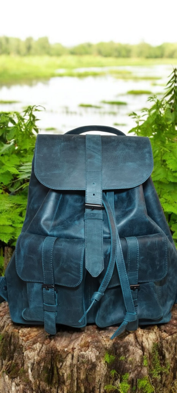 Sac à dos Mykonos vert pull-up