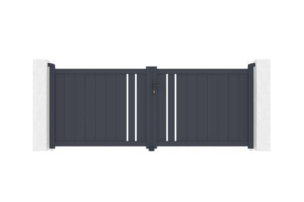 Portail Battant BRAGA standard  aluminium