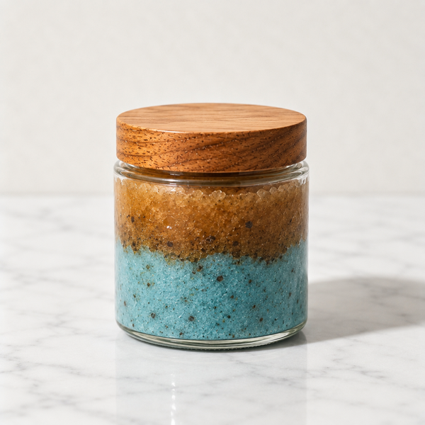 Blue Caramel Latte
