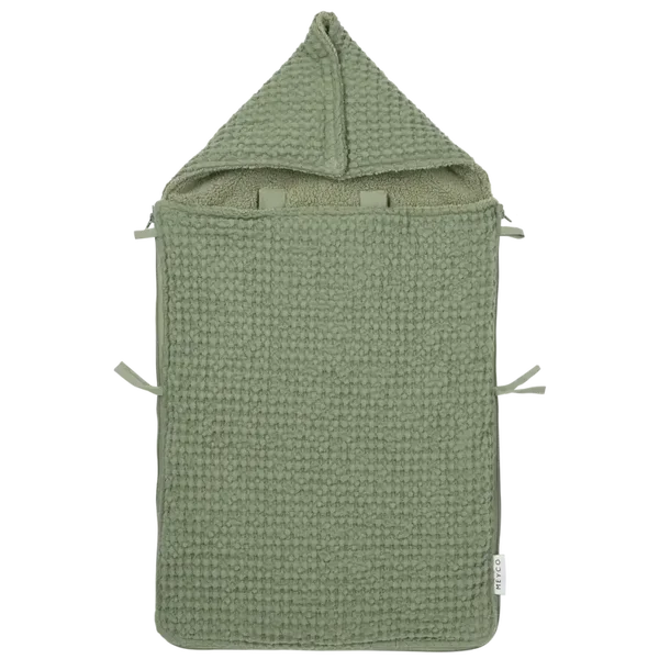 Meyco Baby - Voetenzak Waffle Teddy