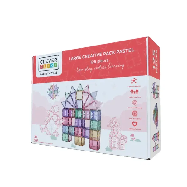 Cleverclixx - Large Creative Pack Pastel | 125 Stuks