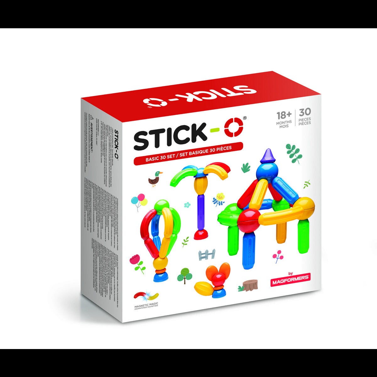 Clics Toys - Stick-O Basic 30pcs set