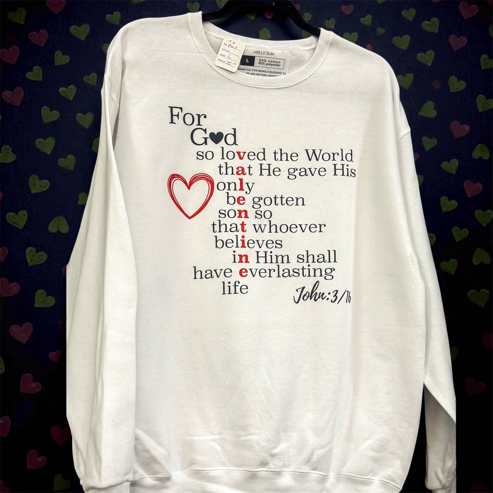 John 3:16 Crewneck