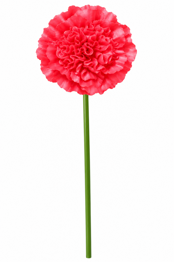 🌸 Œillet Décoratif en Résine – Ø 9 cm