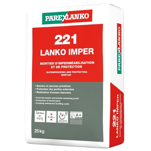 Parex Lanko Imper 221 - Sac de 25kg