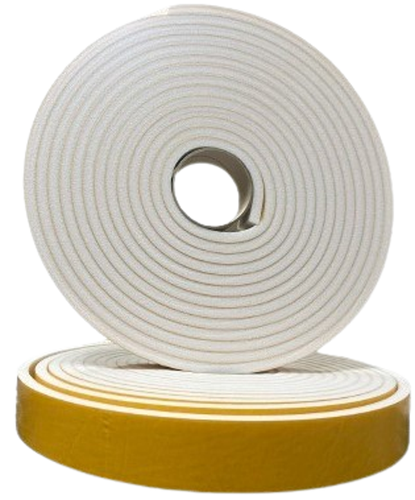 Bande adhesive deco mousse ep.10mm largeur 20mm, rouleau de 10ml
