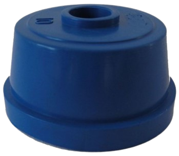 Buse de projection décolletée bleue (Lot de 5)