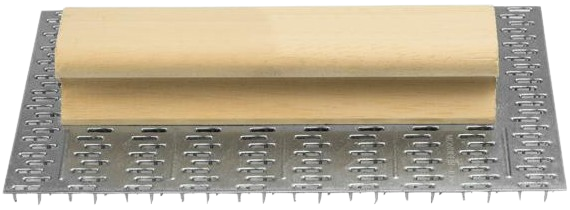Gratton tole 25x15cm 480 dents 8mm