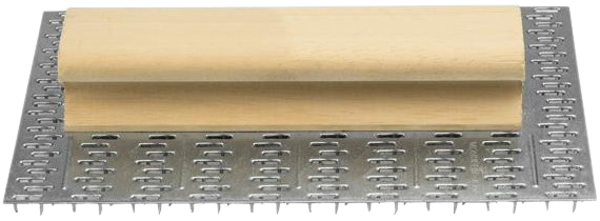Gratton tole 25x15cm 480 dents 8mm