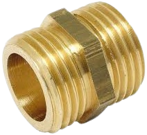 Mamelon laiton réduit M/M 1" (Lot de 5)