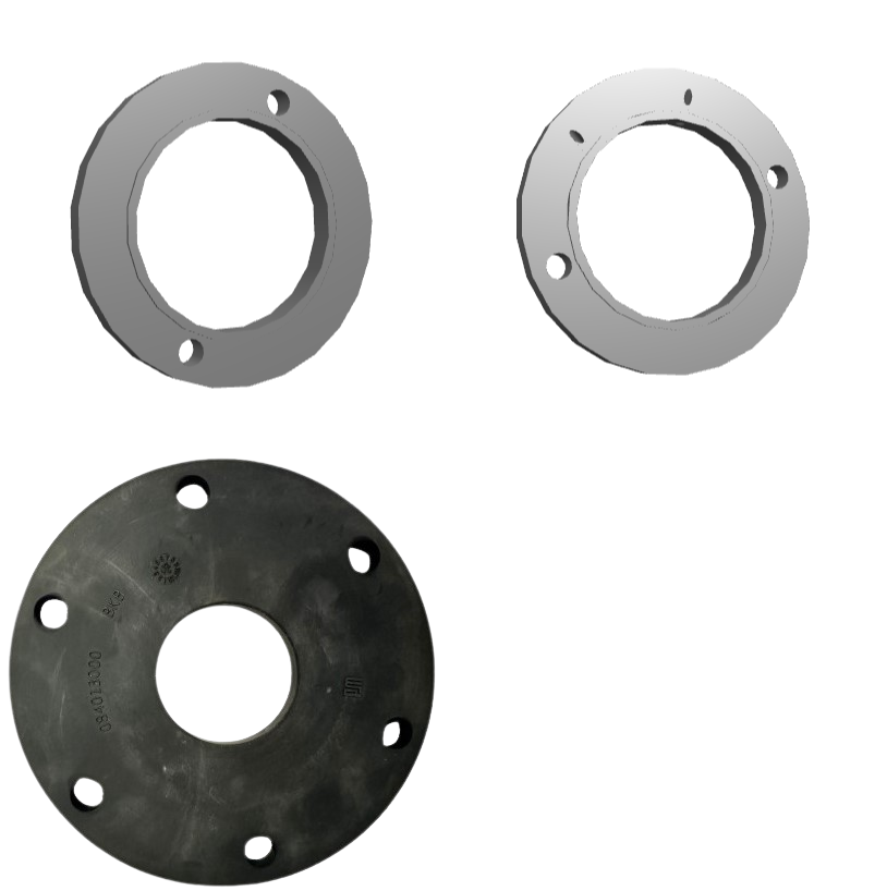Kit joints étanchéité avec bagues de serrage pour trémie vis Putzmeister