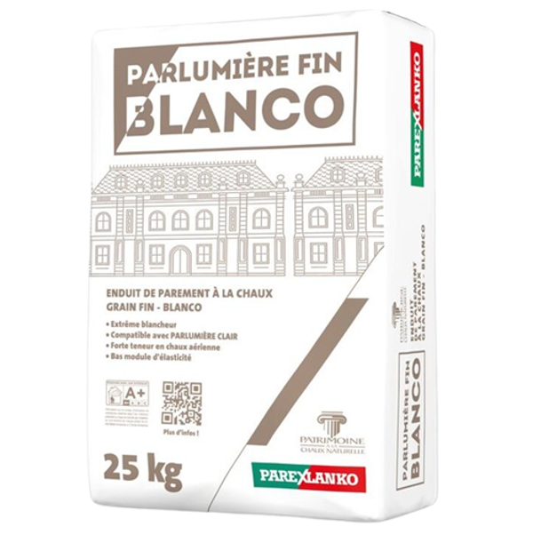 Parex Parlumiere Fin Blanco - Sac de 25kg