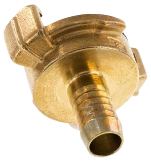 Raccord Geka cannelé Ø13mm 1/2" avec joint