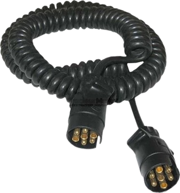 Rallonge électrique extensible 12V 5,00ml mâle-mâle 7 broches