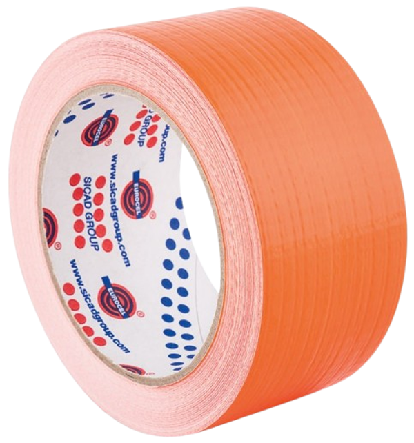 Ruban adhesif orange toile 50mm X 50ml