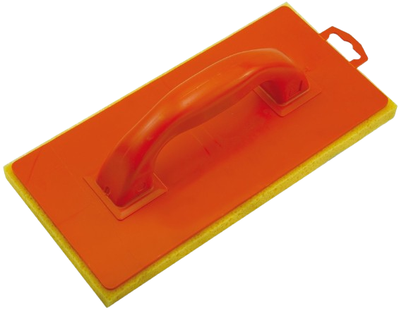 Taloche eponge monobloc 29x14cm, semelle mousse speciale facadier