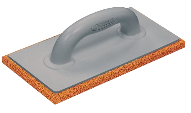 Taloche mousse caoutchouc orange 28x14cm