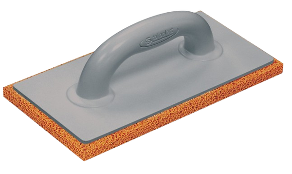 Taloche mousse caoutchouc orange 28x14cm