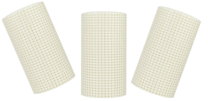 Trame certifie en fibre de verre maille 10x10 50m2 coupee en 3