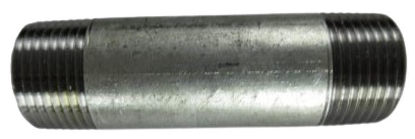 Tube acier galva. 3/4" 150mm