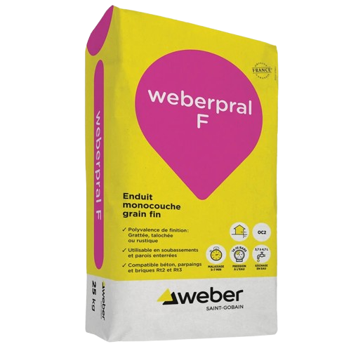 Weberpral F - Sac de 25kg