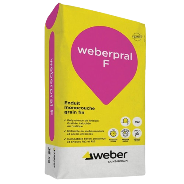 Weberpral F - Sac de 25kg