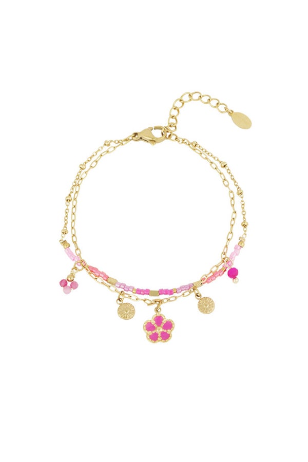 Armband roze