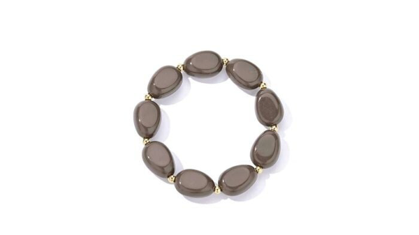 Armband noël taupe/bruin