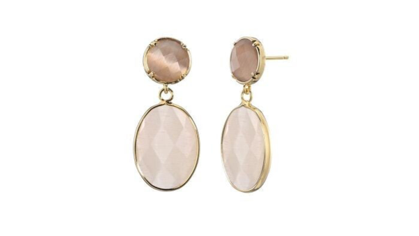 Oorbel Noa beige