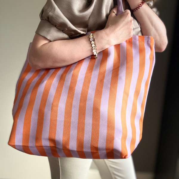 Tas oranje/paars