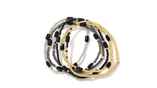Elastiek armbandjes zwart