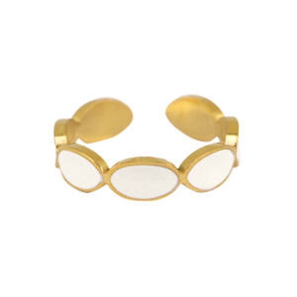 Ring goud/wit