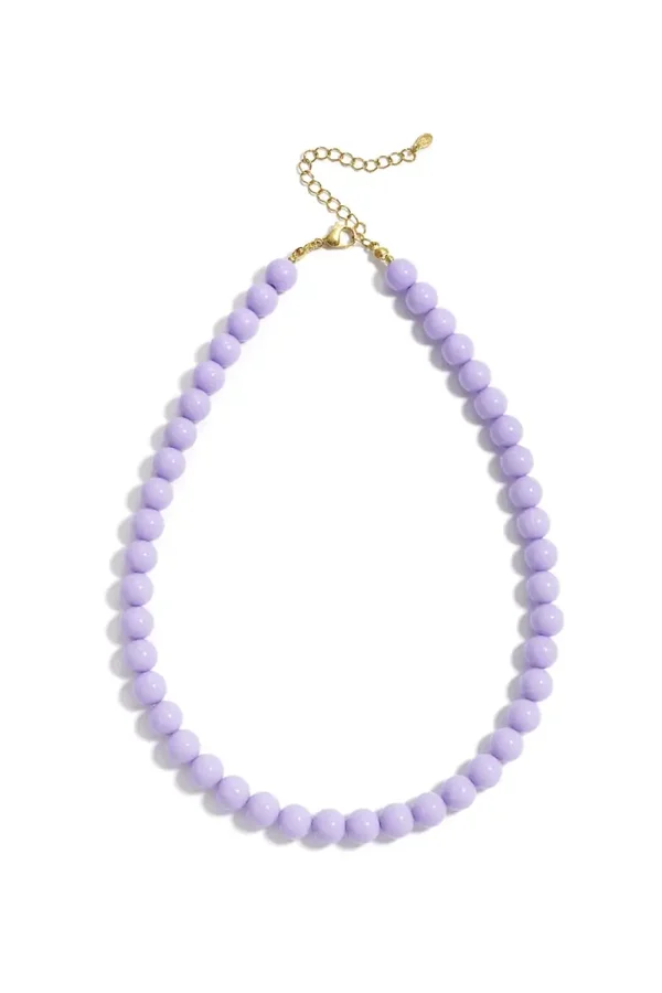 kralenketting lila