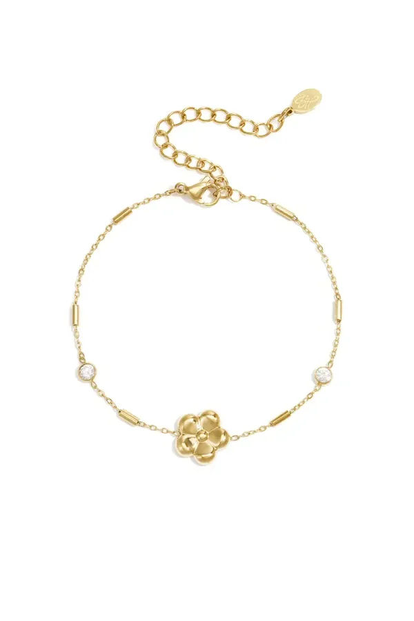 Bloem armbandje