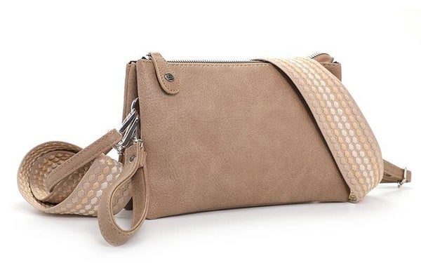Schoudertasje khaki