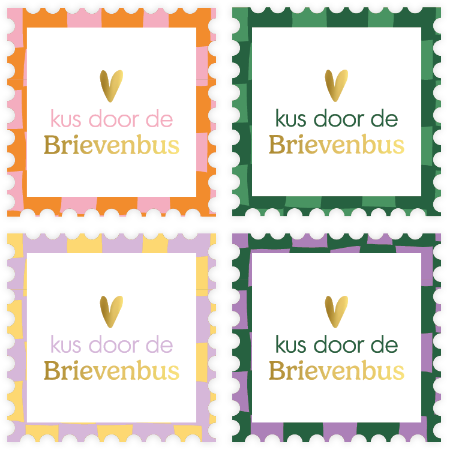 Kus door de brievenbus