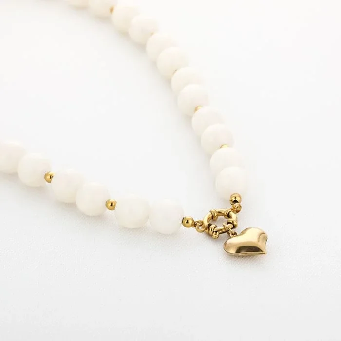 Kralenketting wit