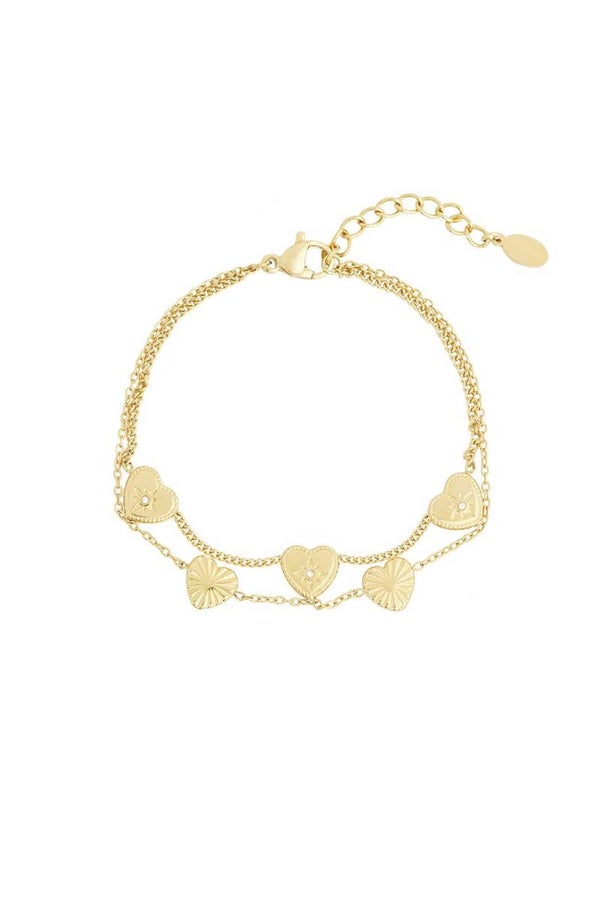 Armbandje hartjes