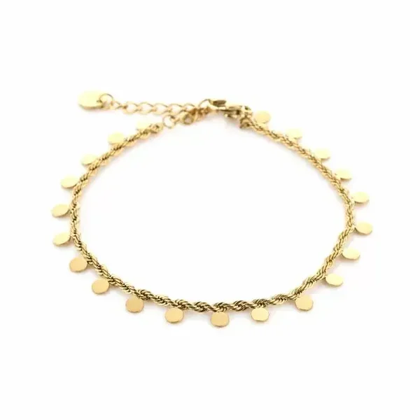 Armbandje goud