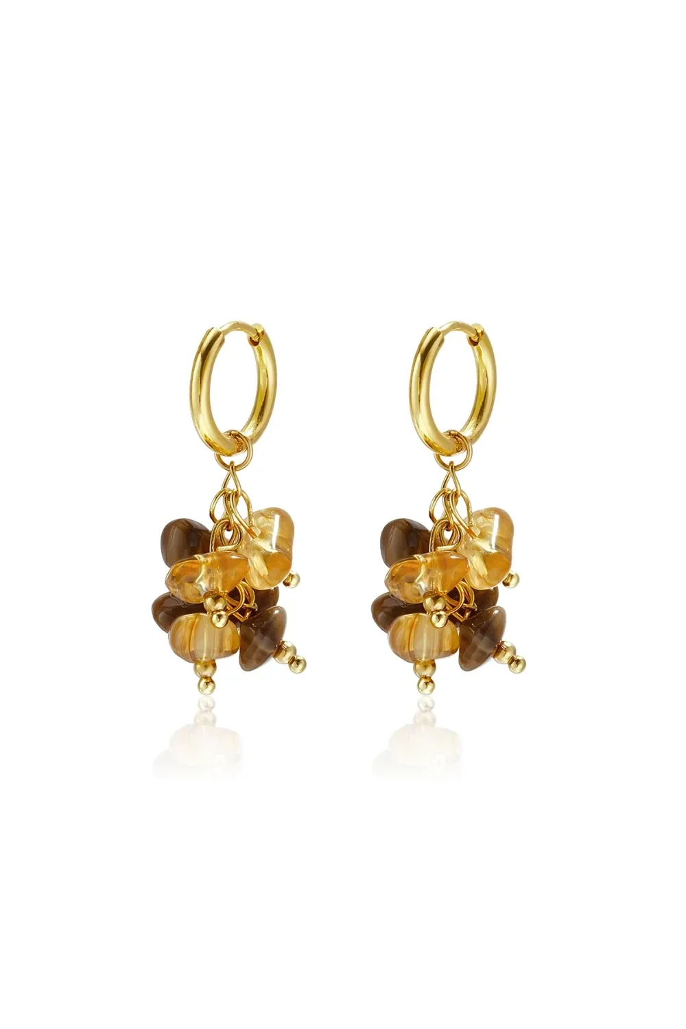 mix stones brown