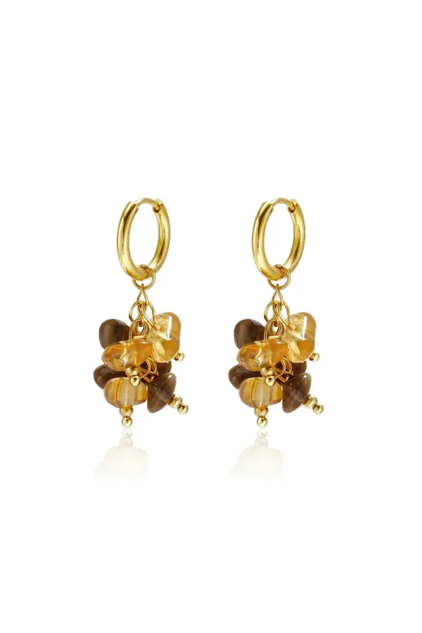mix stones brown
