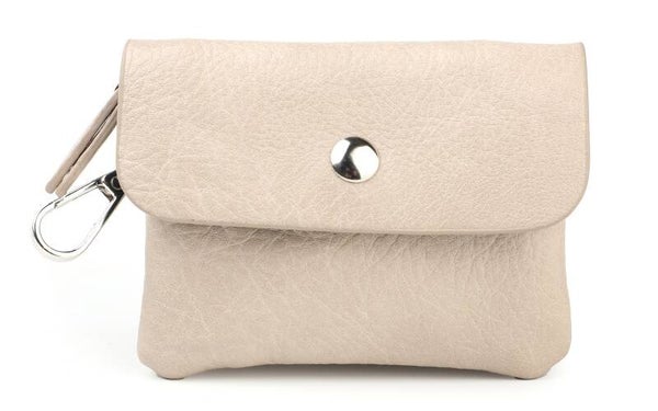 Portemonneetje beige