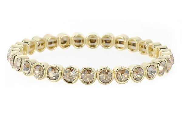 Sparkle armband beige