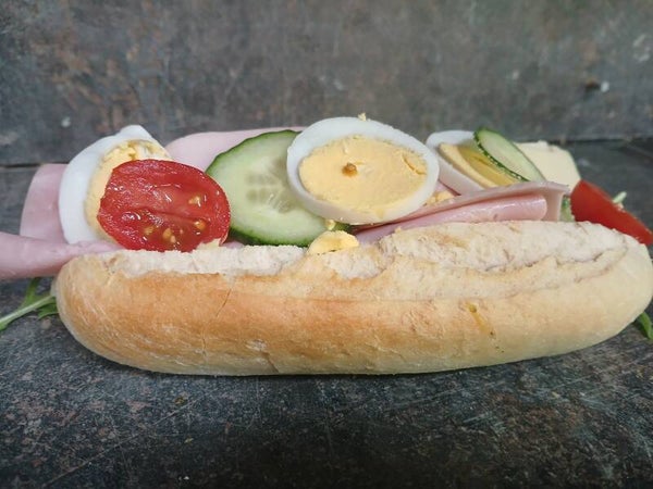 Luxe stokbroodje gezond " wit"
