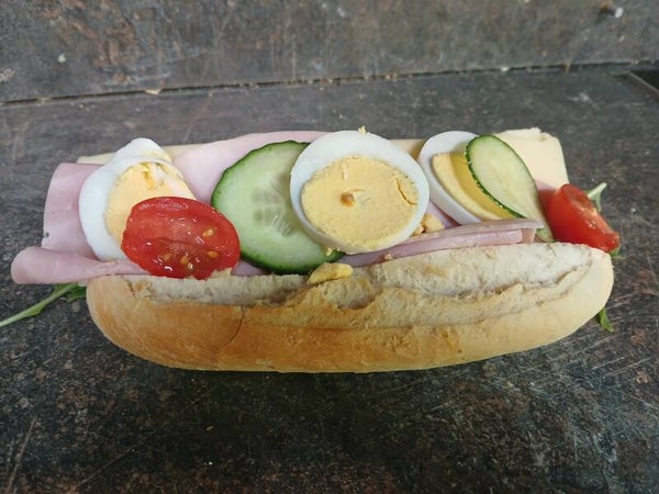 Luxe stokbroodje gezond "bruin"