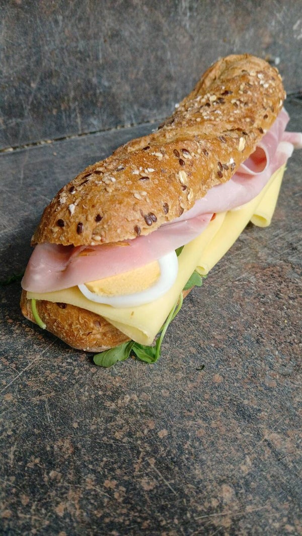 Meergranen stokbroodje "gezond "