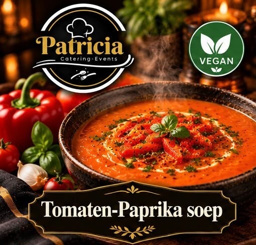 Tomaten-Paprika soep