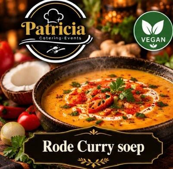 Rode Curry soep